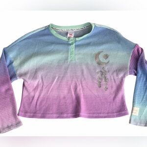 Justice child youth Long sleeve nightwear PJ top size 7/8